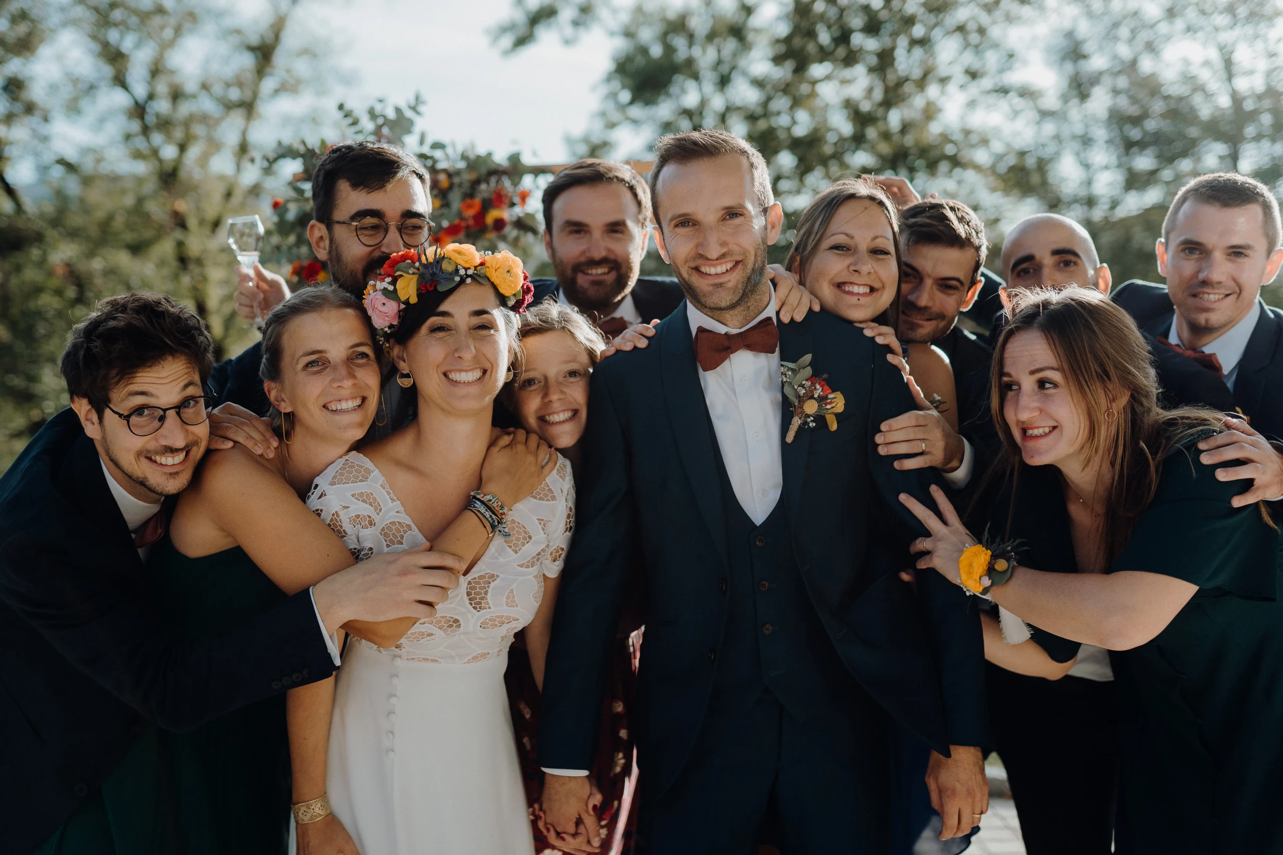 Mariage LUCY + ROMAIN au Domaine de Blacons — photo 12