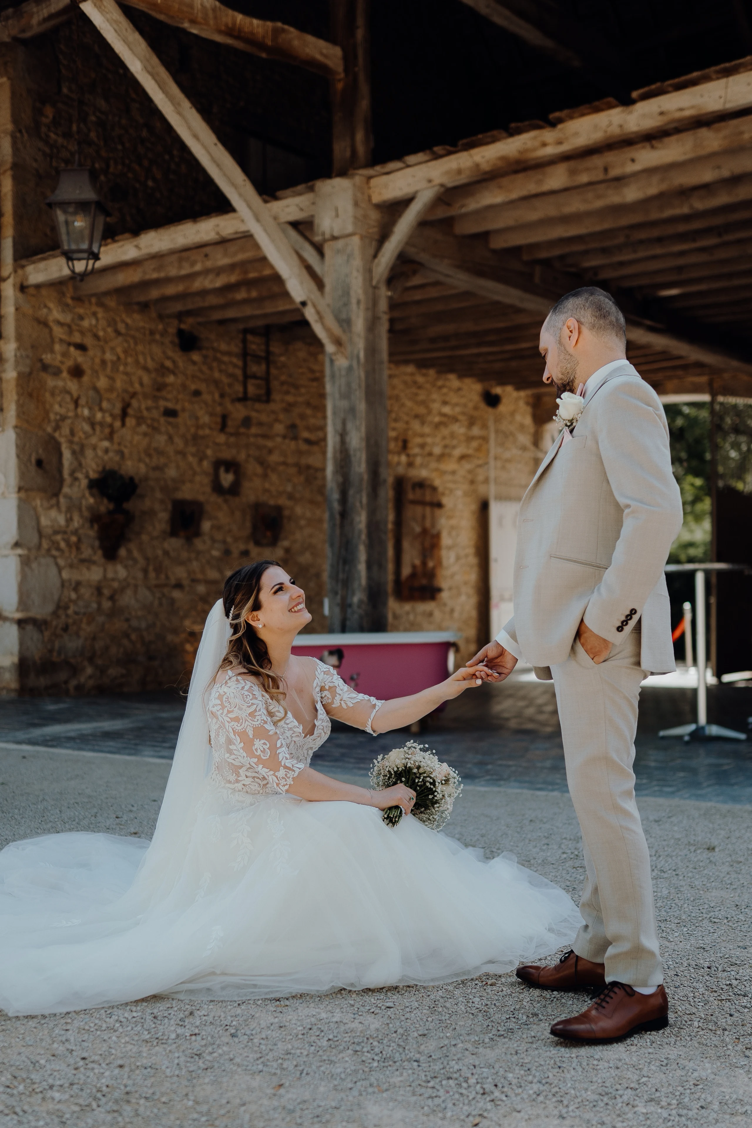 Mariage MORGANE + FRANCK au Château Chapeau Cornu — photo 30