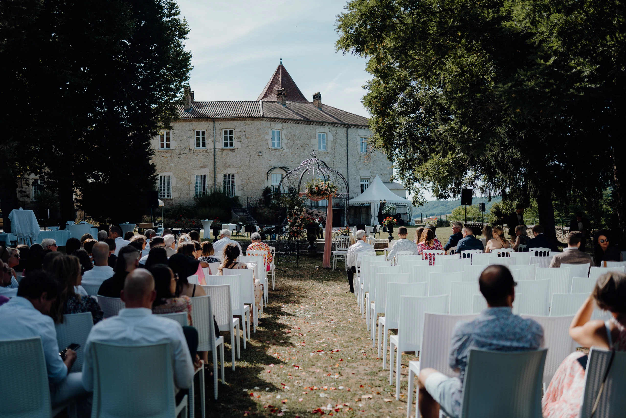 Mariage MORGANE + FRANCK au Château Chapeau Cornu — photo 14