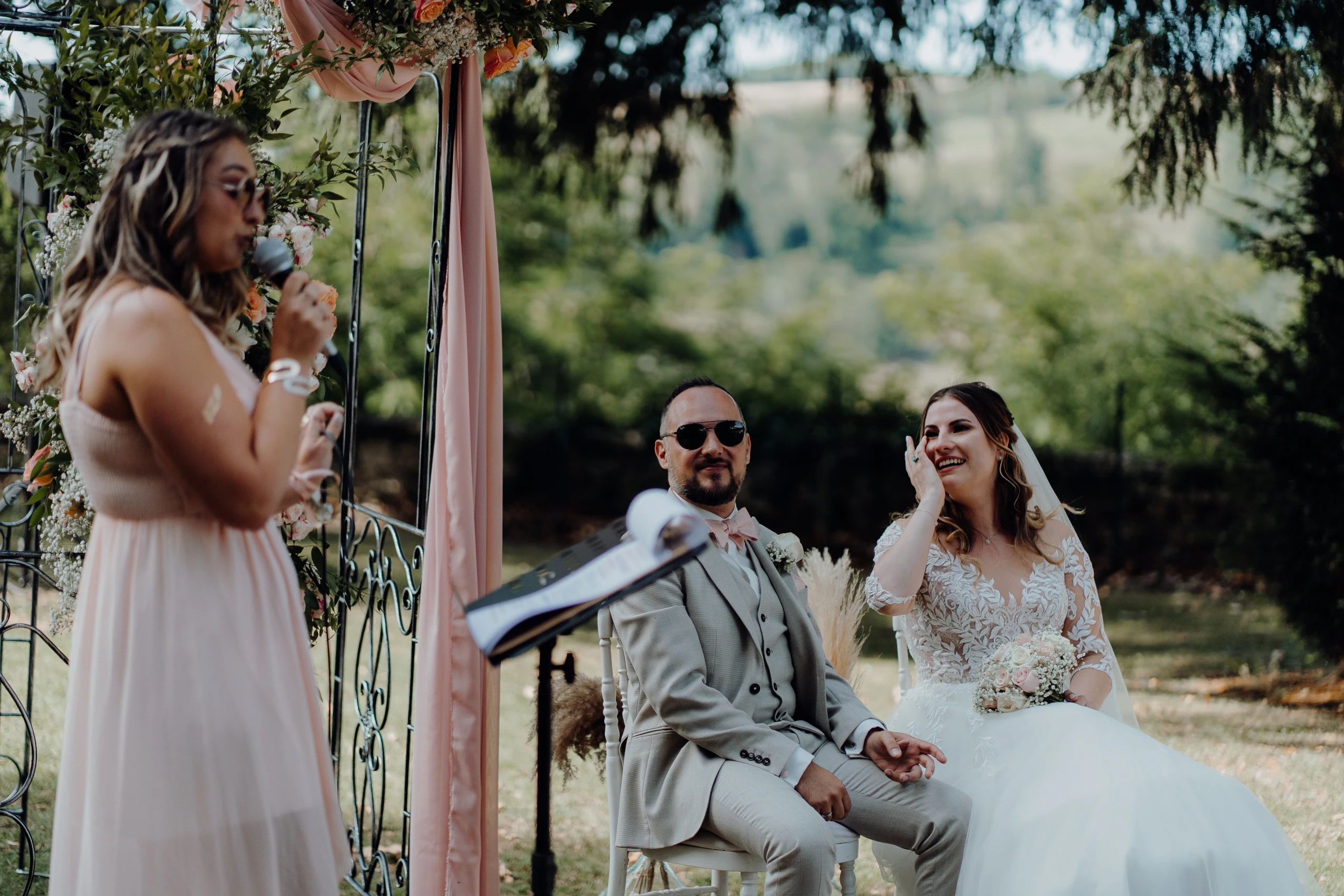 Mariage MORGANE + FRANCK au Château Chapeau Cornu — photo 31