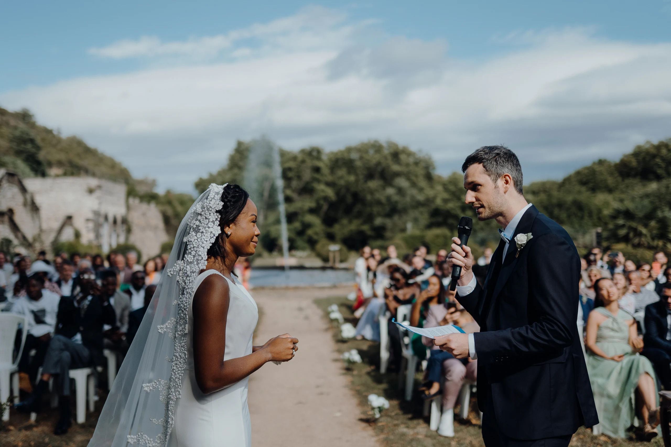 Mariage SIMÉONE + LORIS au Château de la Batisse — photo 17